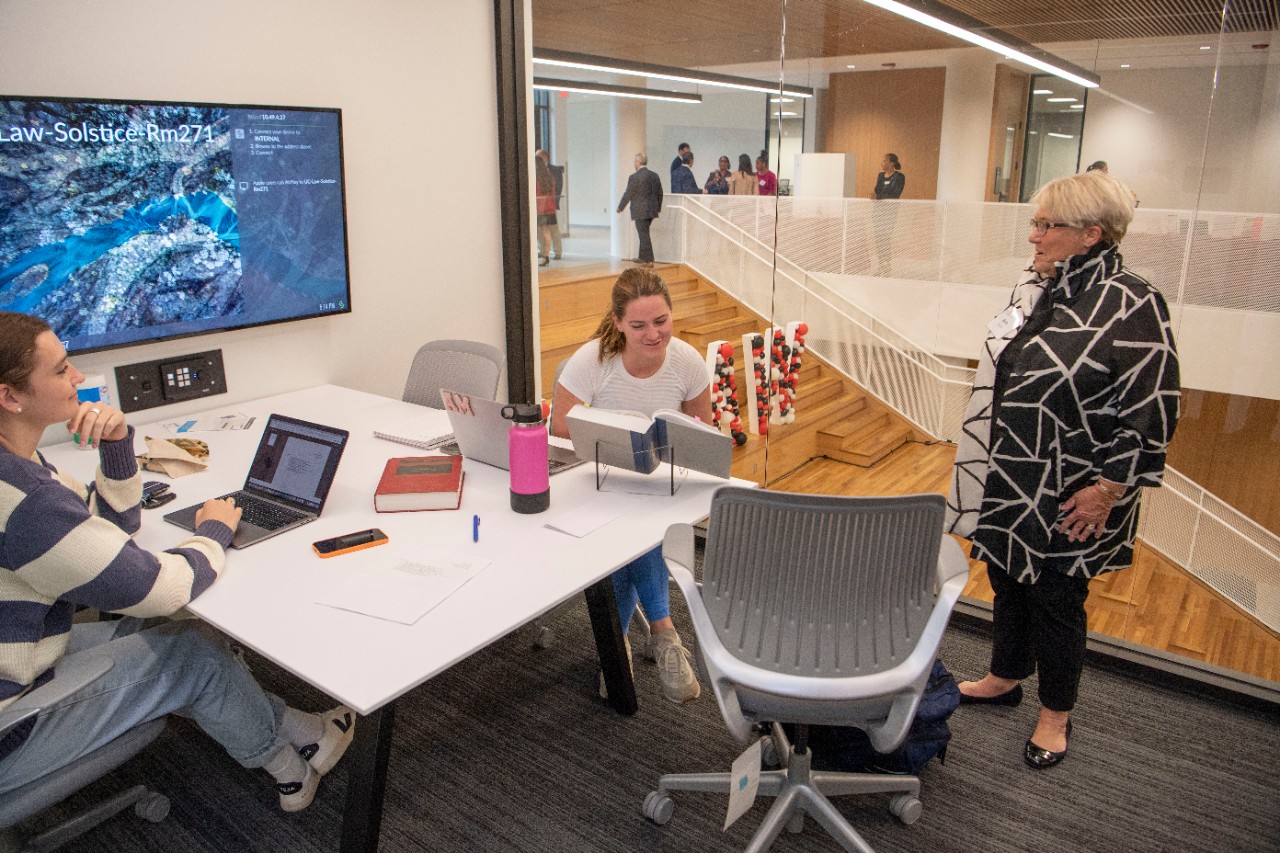 Gallery New Building University of Cincinnati College of Law