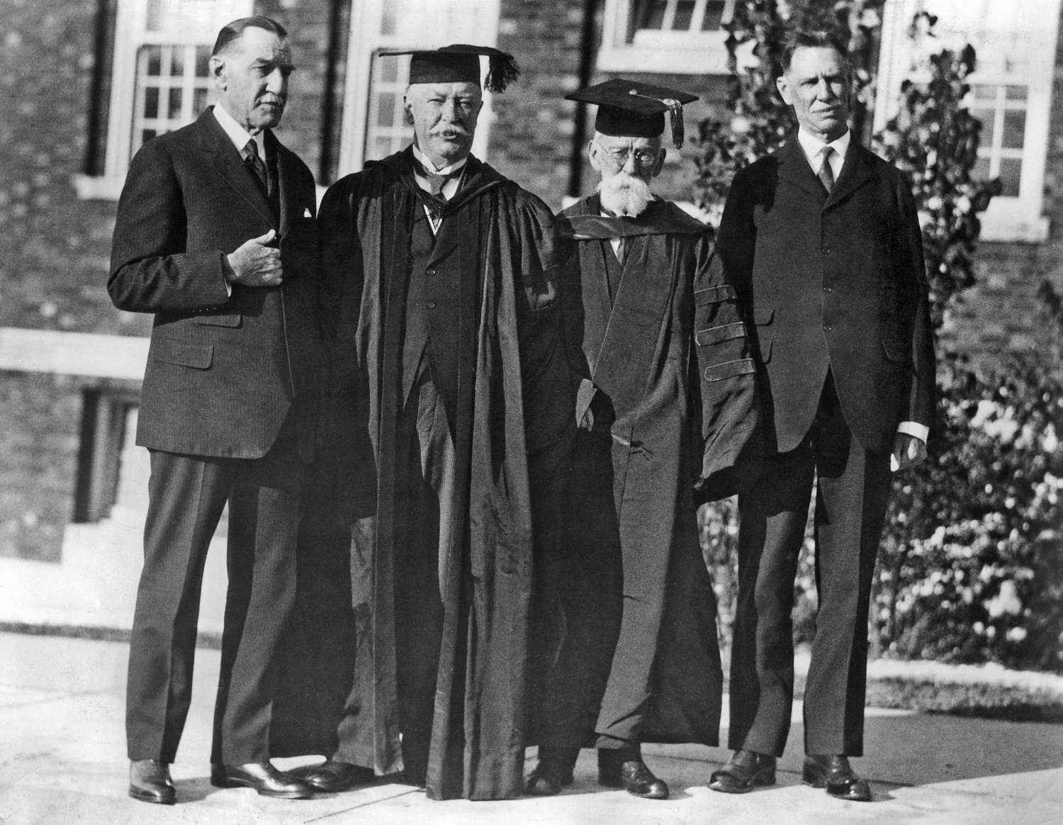 William Howard Taft and family at Alphonso Taft hall.