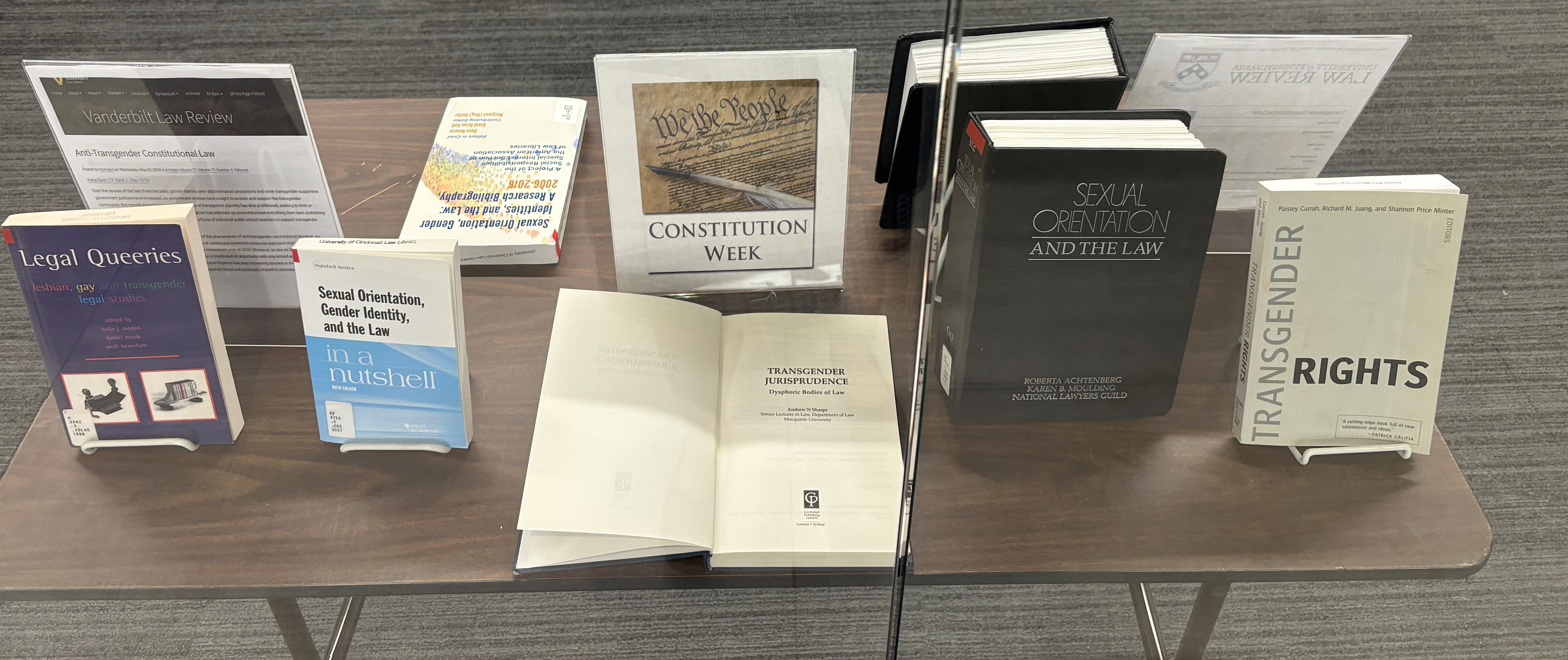 Constitution Week Display