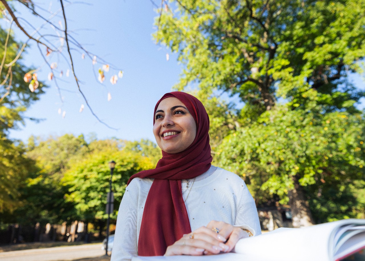 Lana El-Etr (JD, ‘26) at the University of Cincinnati College of Law